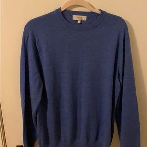 Men Large Turnbury Merino Wool Sweater